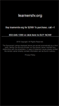 Mobile Screenshot of learnerstv.org
